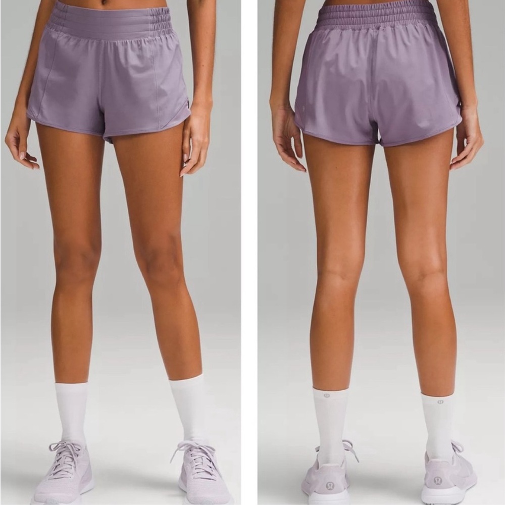 Lululemon Hotty Hot High-Rise Lined Short 4”